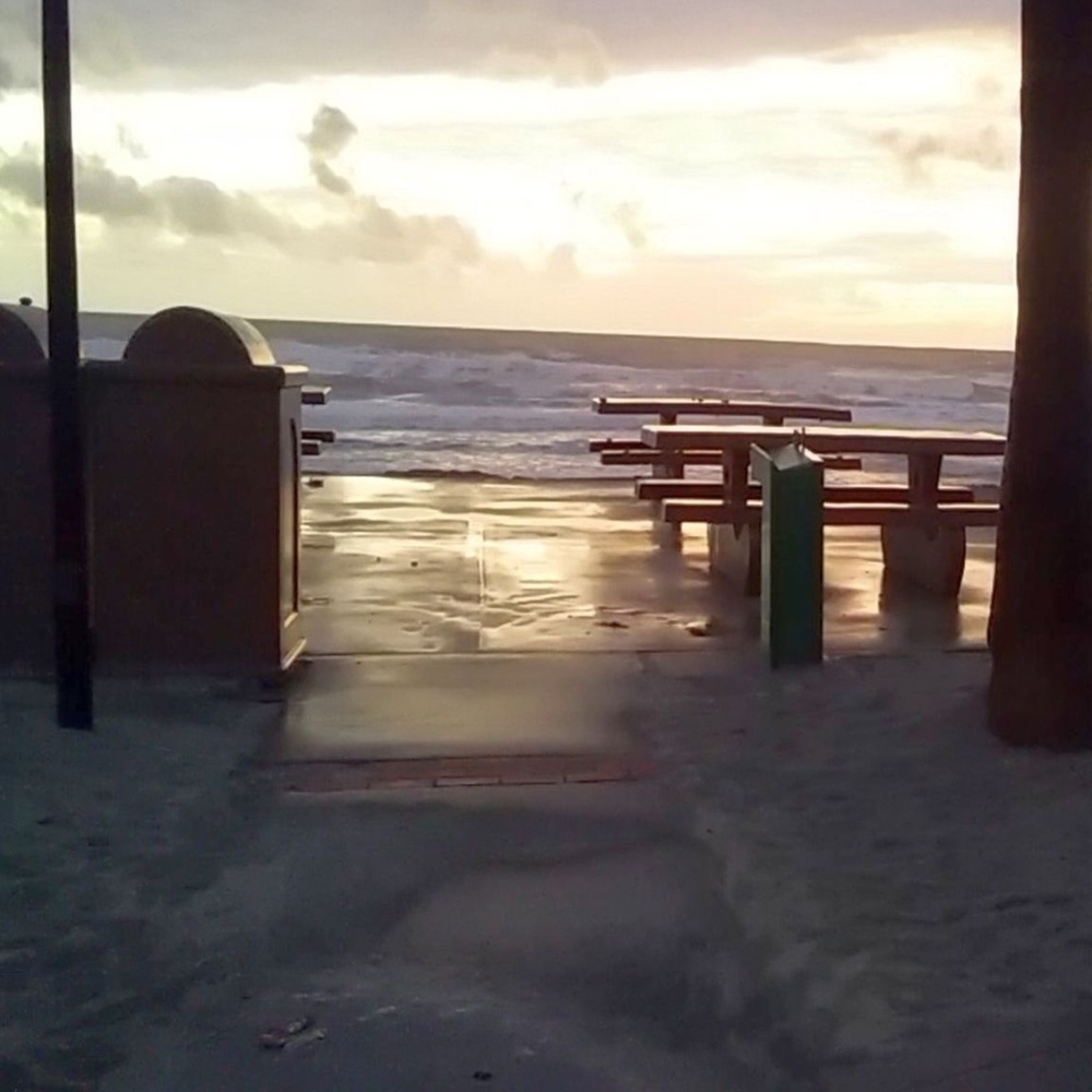 BENCH BY THE OCEAN ~ 8" X 10" Photography